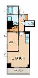 エルヴィータ巣鴨 803 間取り図