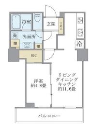 東京ツインパークス ライトウィング 16階 間取り図