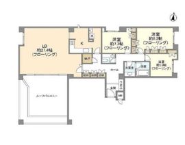 プレステージ浜田山 2階 間取り図