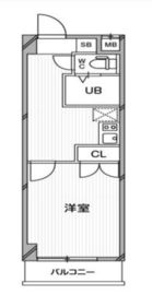 ガーデンテラス南麻布 205 間取り図