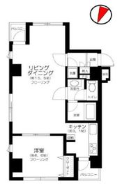 ラグジュアリーアパートメント東日本橋 801 間取り図