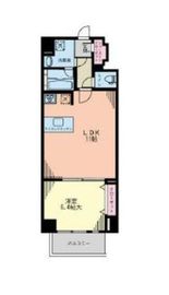ハピネ蔵前鳥越 2階 間取り図