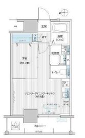 レジェンダリーガーデン赤羽イーストビュー 603 間取り図