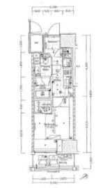 ザ・パークワンズ門前仲町 4階 間取り図