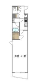 アンジェラ神宮前 6F1 間取り図