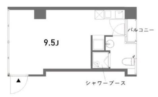 コモンガーデン原宿北参道 401 間取り図