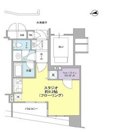 クオリア門前仲町 11階 間取り図