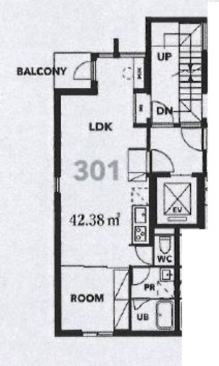 LUXE南青山 (リュクス南青山) 301 間取り図