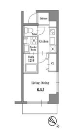 オーパス人形町 4階 間取り図