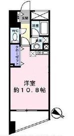 カームコート白金高輪 6F1 間取り図