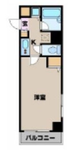 パレステュディオ南青山 8階 間取り図