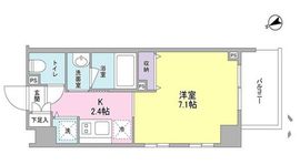 スタイリオ元住吉 505 間取り図