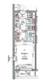 コンシェリア品川南 THE GRAND RESIDENCE 4階 間取り図