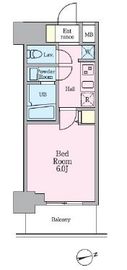 リビオメゾン大森WEST 403 間取り図
