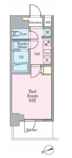リビオメゾン大森EAST 401 間取り図