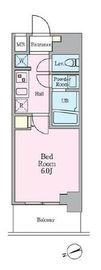 リビオメゾン大森EAST 602 間取り図
