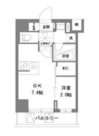 ラグゼナ錦糸町 204 間取り図