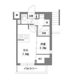 ラグゼナ錦糸町 305 間取り図