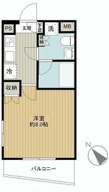 デュアレス愛宕虎ノ門 7階 間取り図