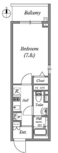 GRAN PASEO 蒲田Ⅱ(グランパセオ蒲田2) 207 間取り図