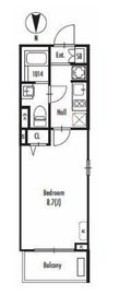 GRAN PASEO 蒲田Ⅱ(グランパセオ蒲田2) 407 間取り図