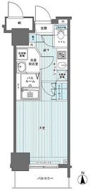 フェニックス西参道タワー 5階 間取り図