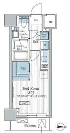 パークアクシス東陽町レジデンス 302 間取り図