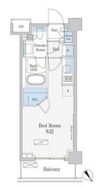 パークアクシス門前仲町テラス 329 間取り図