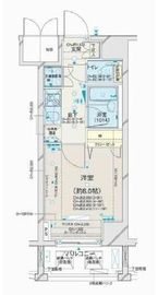 コンシェリア芝公園 4階 間取り図