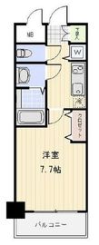 メゾン・ド・ヴィレ高輪魚らん坂 2F1 間取り図
