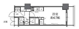 HF駒沢公園レジデンスタワー 2901 間取り図