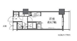 HF駒沢公園レジデンスタワー 2402 間取り図