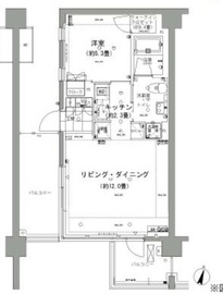 ガーデニエール砧レジデンス 330 間取り図