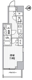 ドゥーエ池袋 1001 間取り図