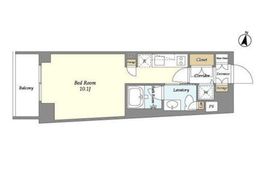 LaSante桜新町 (ラサンテ桜新町) 606 間取り図
