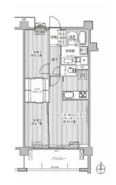 グランフェリシア経堂赤堤 2階 間取り図