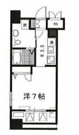 マストライフ目黒南 206 間取り図