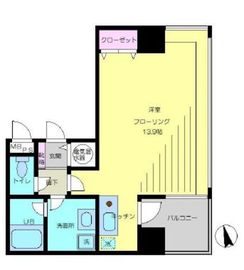 カーサグラン五反田 301 間取り図