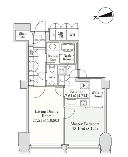 ラ・トゥール千代田 3011 間取り図
