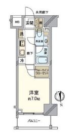 クレヴィア赤羽ステーションテラス 2階 間取り図