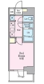 リビオメゾン大森WEST 506 間取り図