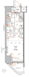 クレイシアIDZ蒲田 9階 間取り図