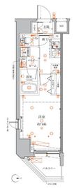 クレイシアIDZ蒲田 12階 間取り図