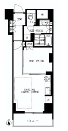 パークハウス市谷柳町 12階 間取り図