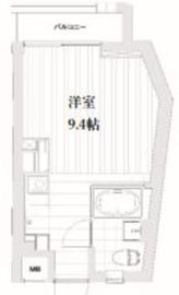 モデリアブリュット参宮橋 001 間取り図