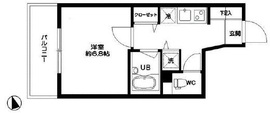 シティスパイア新富町 203 間取り図