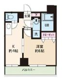 HF銀座レジデンスイースト2 1106 間取り図