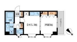 ルクレ初台 301 間取り図