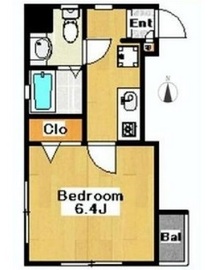 レジデンシャルタワー八丁堀 903 間取り図