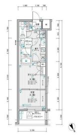 ミリアレジデンス東池袋 302 間取り図